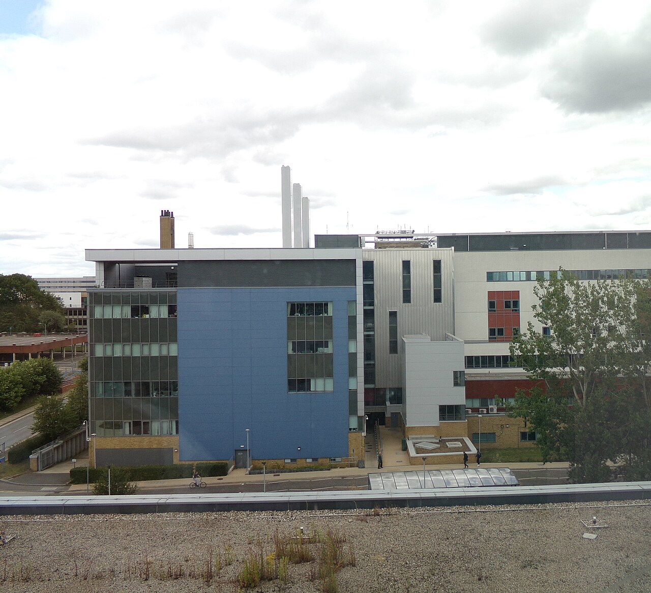 The Rosie maternity hospital in Cambridge