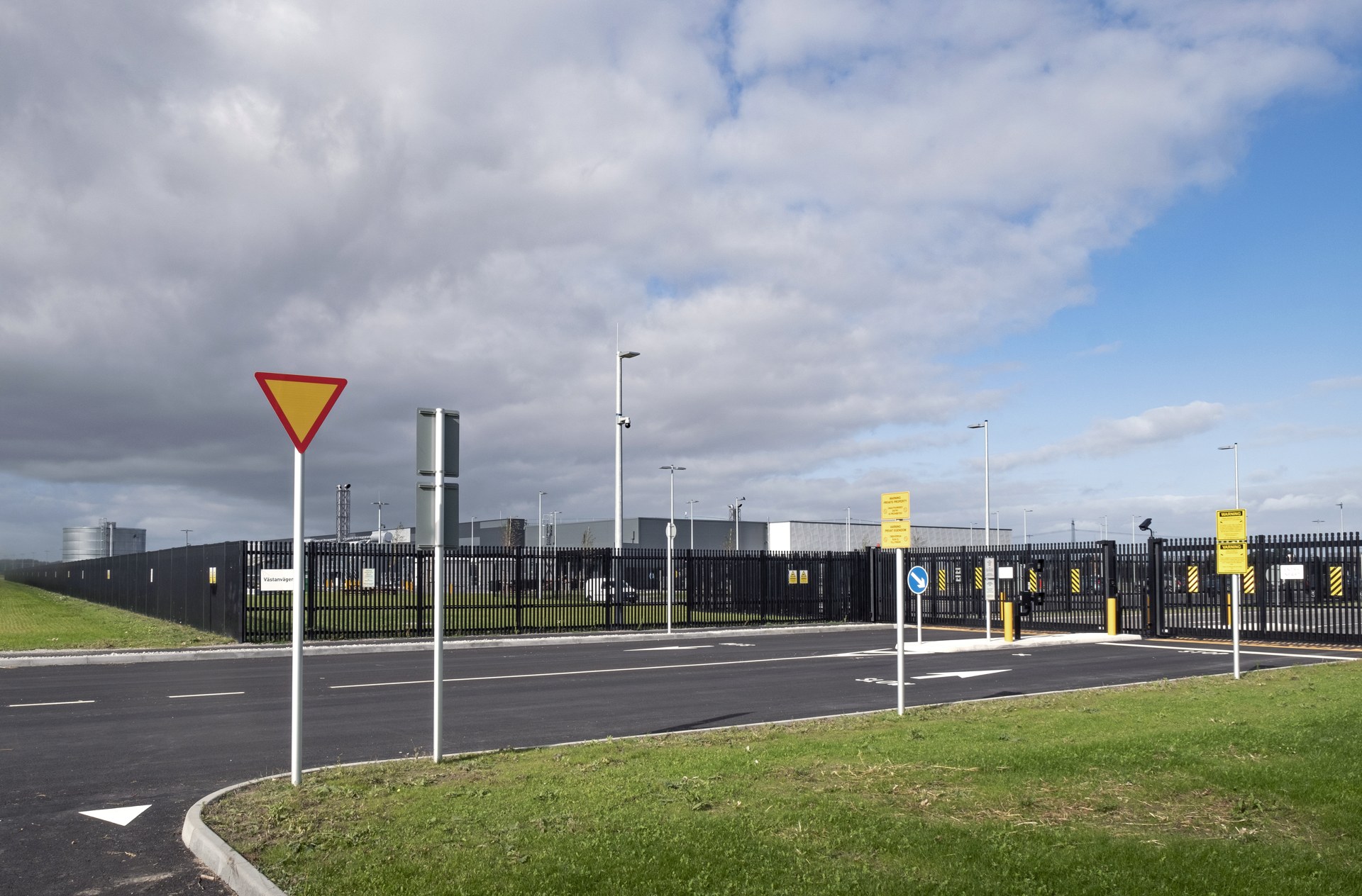 Microsoft datacentre under construction at Staffanstorp in Sweden