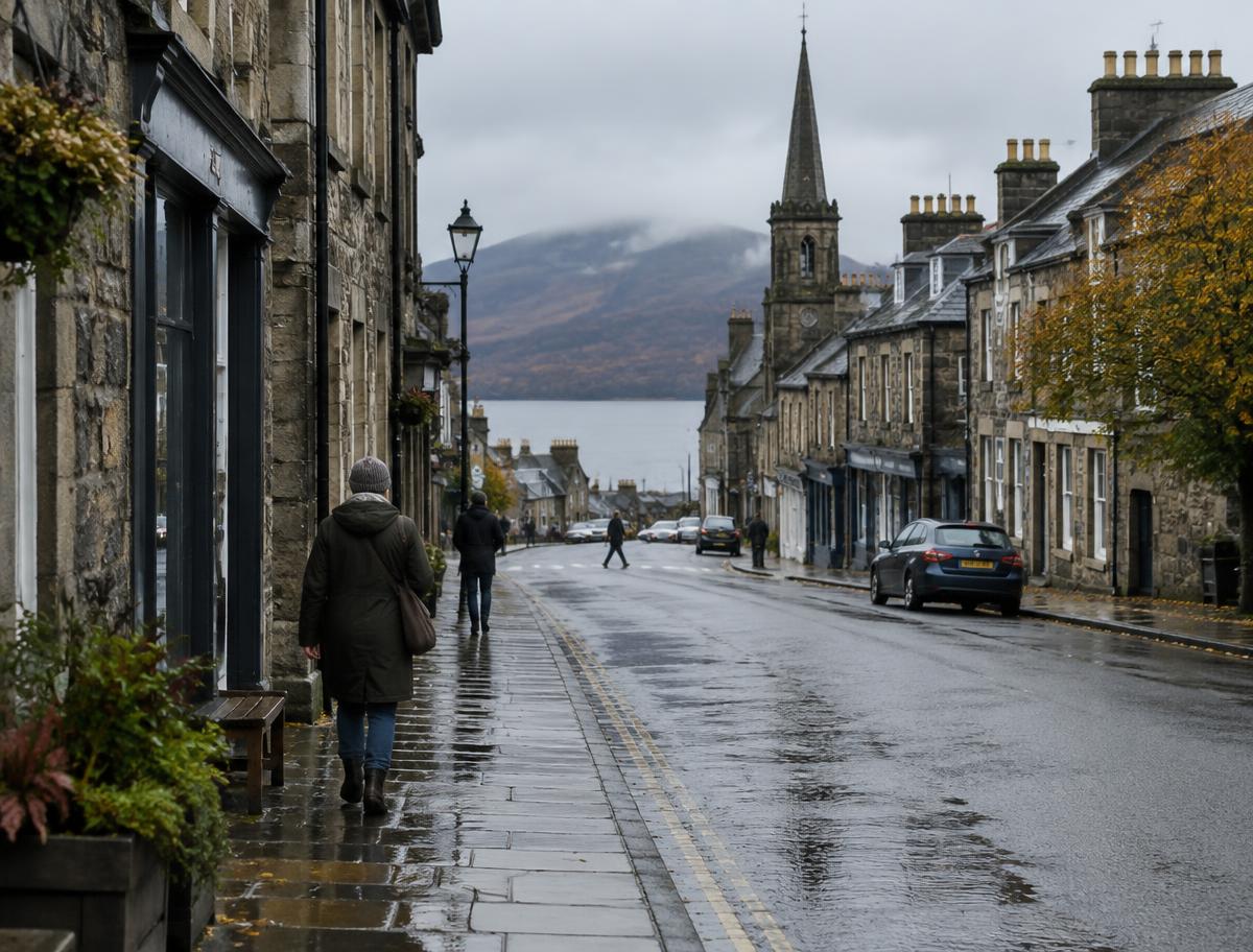 Editorial illustration representing scotland news; not a photograph of the reported event